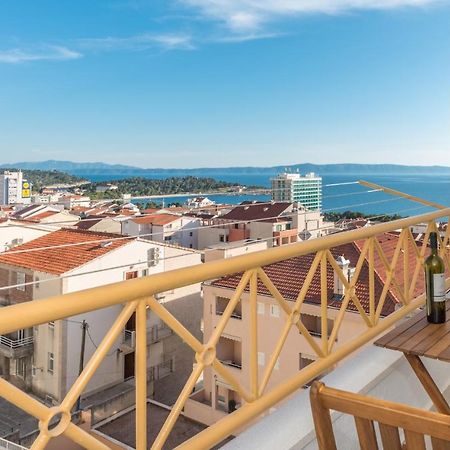 Vista Mare Apartment - 3 Bedroom, Sea View Makarska Extérieur photo