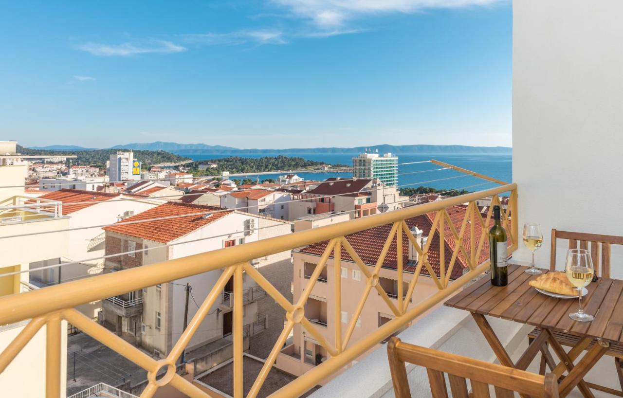 Vista Mare Apartment - 3 Bedroom, Sea View Makarska Extérieur photo